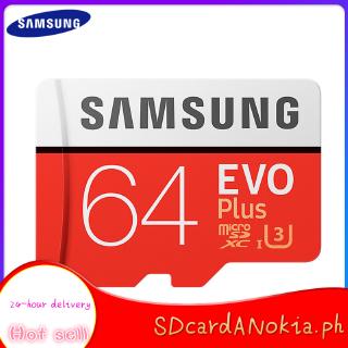SAMSUNG Memory Card Micro SD EVO PLUS 256GB 128GB 64GB 32GB