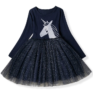 Ready Stock!!!Girl Dresses Summer Baby Kid Clothes Princess Anna Elsa Dress Snow Queen Cosplay Cartoon Costume Party Children Clothing