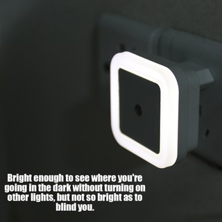 Smart Intelligent Plug-in Energy-saving LED Night Light Lamp