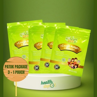 ❀no cough organic herbal patch Health Depot Patok 3 + 1pouch (40pcs) Cough Off Organic Relief Patch