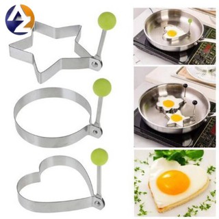 ⭐AIZZY SHOP⭐ Creative Stainless Steel Omelette Egg Frying Mold Fried Tool (1)