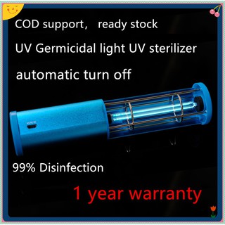 COD Auto shutoff Portable UV Sterilizer Light Sterilization Lamp uv Lamp Disinfection uv light