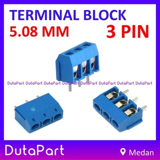 3pin Terminal Block 5mm 3Pin Screw Pitch 5.08mm Connector Block