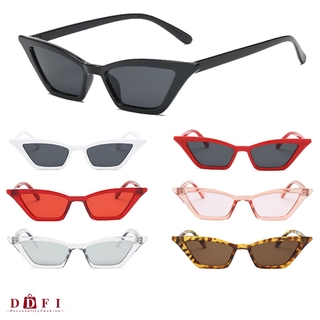 COD【DDFI】Korea Sunglasses cat eye lady retro colorful All match E3A01