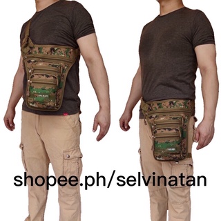 Fashion Camouflage Men's Military Sport Outdoor Tactical Messenger Sling Bag Leg Bag