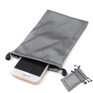 Moisture-proof Cloth Carring Pouch Storager Bag Drawstring Bag for Powerbank Earphone USB Cable USB