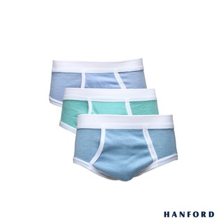 Hanford Kids Comforter Briefs (Phased Out Color) w/ Lycra Waistband - Assorted Color (3in1 Pack)