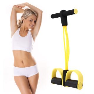 FR☆Four Elastic Band Fitness Resistance Exercise Equipment for Yoga Workout