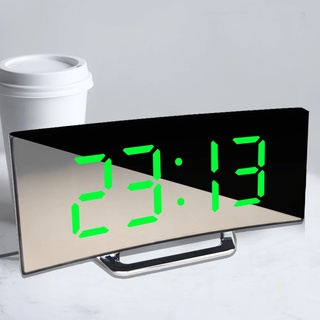 LED Digital Alarm Clock Watch Snooze Function Watch Clock Calendar Thermometer Display Office Electr