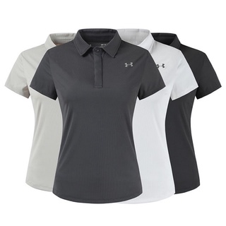 UNNEE#UA Women's Fitness instructor uniform Quick dry Short sleeve T-shirt loose sport Ande Lapel golf Polo shirt Big Ma