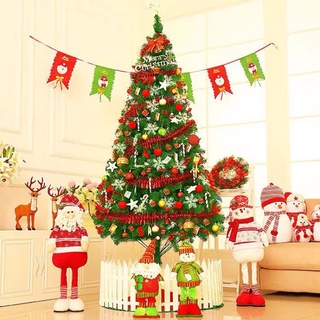Set Of Christmas Tree 6ft treePine Needle Tree With Accesories and Christmas Light set