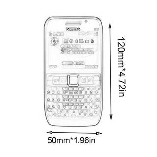 Sale! Mobile Phone Enlish Or Russian Rus Keypad For Nokia E63 For Old Student (4)