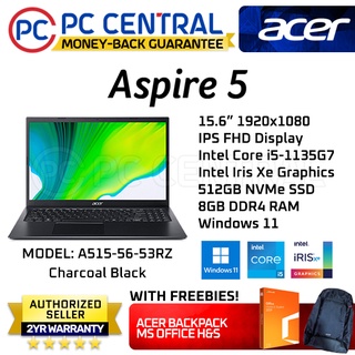 Acer Aspire 5 A514-54-53RZ 15.6" FHD IPS, Core i5-1135G7, 8GB, 512GB SSD, Win11, FREE MS OFFICE