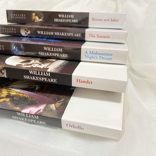 (NEW) William Shakespeare's Classic Works Hamlet, Romeo and Juliet, The Sonnets, Othello, AMND (1)
