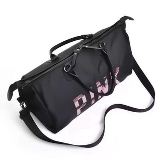 Duffel & Weekender Bags☾✴☒J&J pink travelbag Waterproof with sling