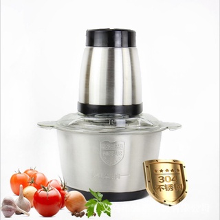 Ready Stock/﹍Electric meat grinder Meat blender, chopper, stainless steel meat grinder, vegetable gr (6)