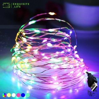 2M 3M 5M 10M 20M LED String Lights 10M 5M USB Waterproof Copper Wire Fairy Lights for Christmas Wedding Decoration Party with WONDERFA