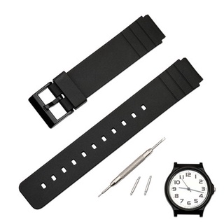 Casio MQ-24 Watch Strap MQ-58 71 76 98 MW-59 Black Watch Accessories CASIO