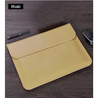 Newest UltraThin Notebook Sleeve PU Leather Pouch for Macbook Air 13.3 2018-2019 (Model:A1932)
