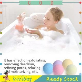 60g Multicolor Bath Ball Natural Bubble Fizzer Bath Bomb SPA