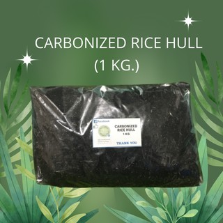 CARBONIZED RICE HULL (1 KG) | SOIL AMENDMENTS | SOIL CONDITIONER | SOW AND BELEAVES | CRH