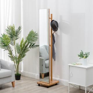 PZCX Simple Modern Full-body Floor-standing Mirror Bedroom Fitting Mirror∩