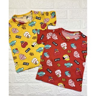 BTS BT21 terno pajamas for kids and adult