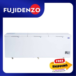Fujidenzo 29 cu. ft. Dual Function Solid Top Chest Freezer/Chiller FC-29ADF (White) (1)