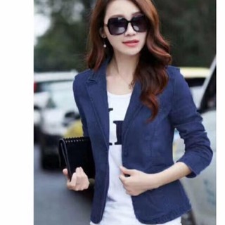 fashion korean Denim blazer casual blazer ..