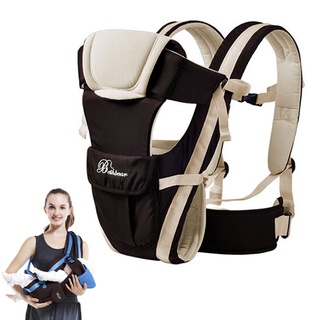 Beth Bear Baby Carrier Backpack Breathable Front Facing 4 in 1 Infant Comfortable Sling Backpack Pou