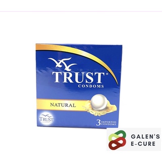 Trust Condom Natural 3's- Discreet Packaging