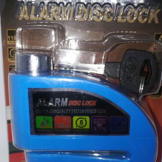 Motorcycle Accessories◎℡○motorcycle disc lock with alarm. legit