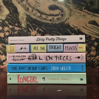 Dirty Pretty Things, The Fault In Our Stars, All The Bright Places