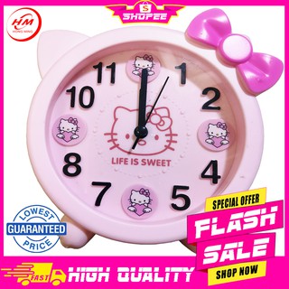 UKWU New HM Hello Kitty Table Alarm Clock