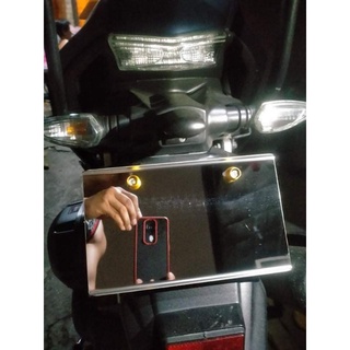 Motorcycle Plate Holder and Plate Cover