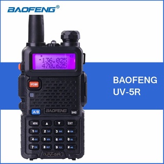 Baofeng UV 5R Dual Band UHF/VHF Walkie Talkie Two Way Radio with FREE Earpiece 8W Origina0