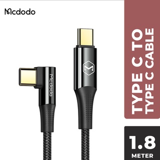 Mcdodo CA-832 PD 100W Flash Charging 90 Degree Type-c to Type-C Reversible Cable 1.8m