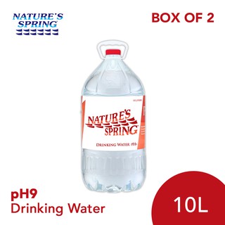 Nature's Spring pH9 10 Liters