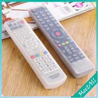 Remote Control Protective Cover Air Conditioner TV Remote Control Cover Silicone Protective Cover Dustproof Waterproof (1)