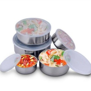 OW 5 PIECES Protect Fresh Box High Quality Stainless Steel Ware Set