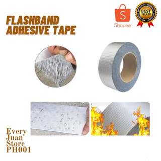 [2pcs] 5M Flashband Tape For Roof And Leak Repair Aluminum Coating Flashing Repair Tape Sealant Seal