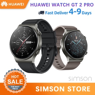 ❦◙℡Raffle HUAWEI Watch GT 2 pro SmartWatch Global Version Outdoor Sports 14 days Battery Life GPS Wi