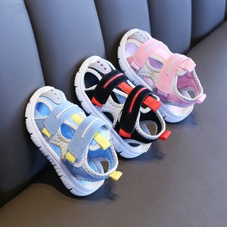 Summer baby sandals for girls boys soft bottom cloth children shoes fashion little kids beach sandal