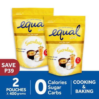 Equal Gold Sugarly Zero Calorie 400G (2 Pouches x 400G)