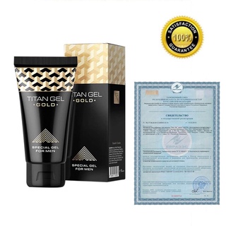 100% Original Authentic Titan Gel Gold/black 50ml COD （free shipping）Confidential delivery (1)