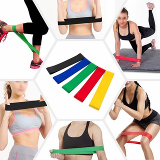 【COD】Resistance Loop Bands Yoga Bands Rubber Fitness Training (1)