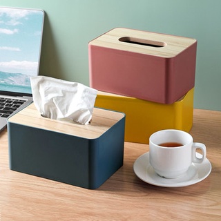 ❥℅Desktop tissue box paper storage box home living room restaurant coffee table Nordic simple multif