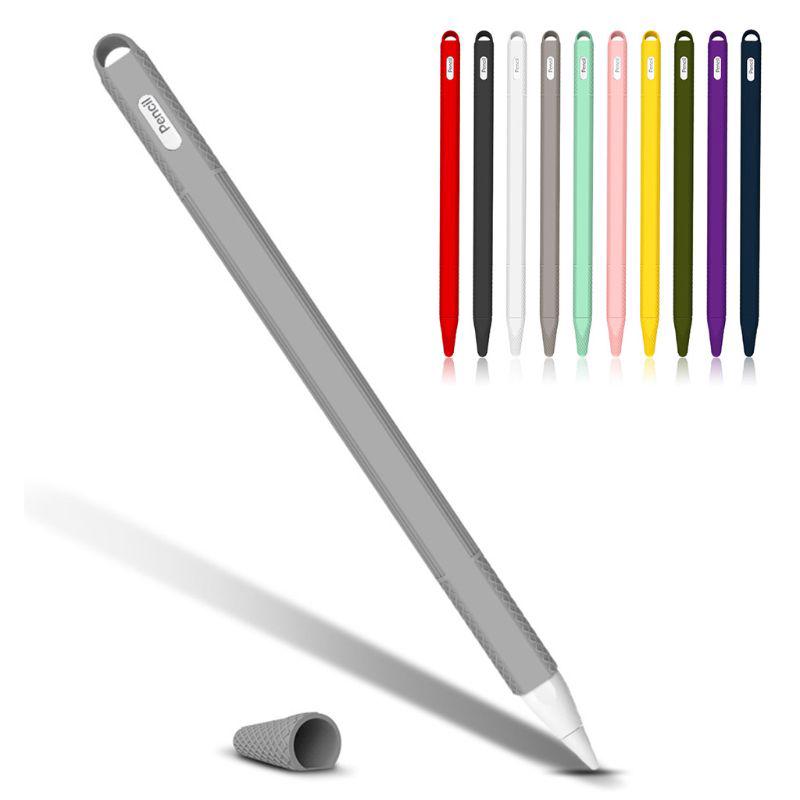 10 Colors Soft Silicone Case For Apple Pencil 2nd Generationg Touch Pen Cover