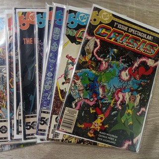 Crisis on Infinite Earths #1, #2; #4; #5; #6; #7; #8; #9; #10; #11; #12 - DC comics