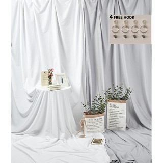 Selens Pure Color Photography Backdrop Cloth 2.5*1M/2.5*2M INS Style Minimalist Background (4)